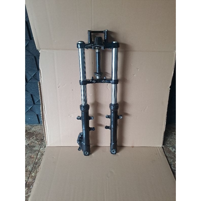 shockbreaker shock depan ninja Z250 fi Z250 SL mono stang biasa pnp modifikasi gl 100 cb 100 dll ori