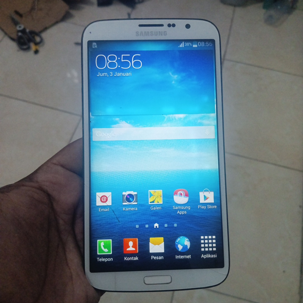 Mesin Samsung Galaxy Mega GT-i9200 16GB Ram 1.5GB Mesin Normal Mesin Samsung Galaxy Mega 6.3 GT-i920
