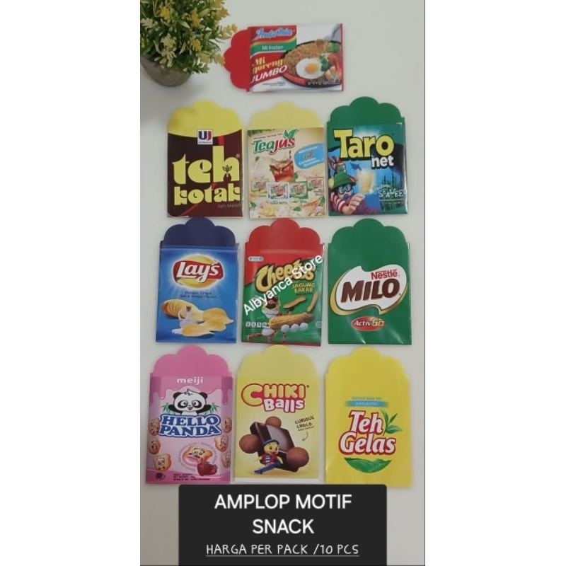 

Amplop Motif Snack Serbaguna Amplop Lebaran 2025