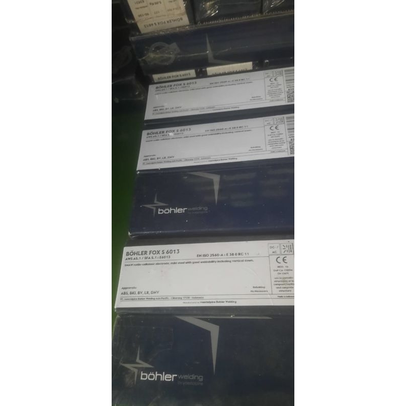 KAWAT LAS BOHLER FOX S 6013 Size,3,2MM E6013