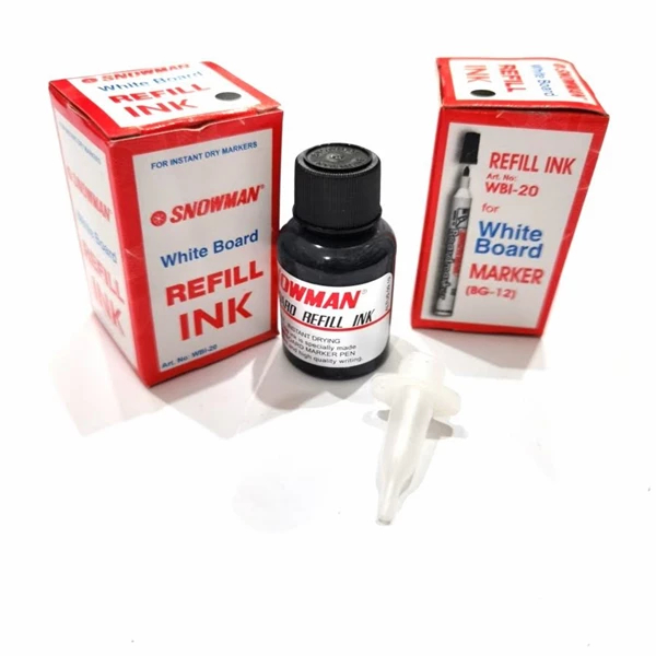 

ISI TINTA SPIDOL SNOWMAN WHITEBOARD & PERMANEN