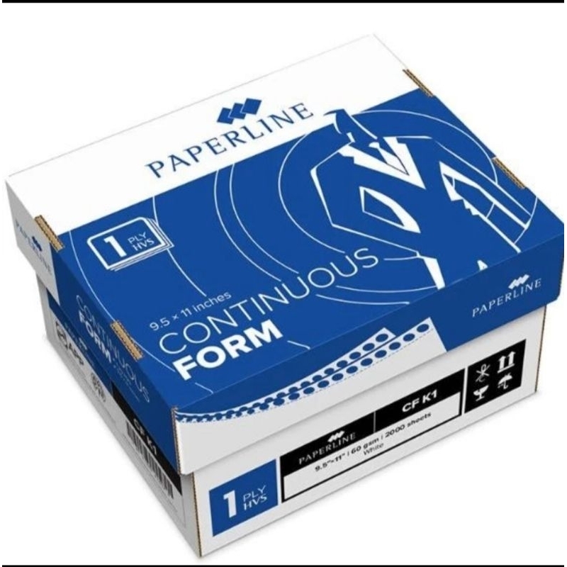 

Paperline Continuous Form Kertas Komputer B1 W uk 14 7/8 x 11 " - Box isi 2000 lembar.