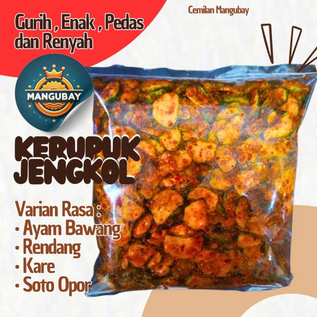 

Sebring Kerupuk Jengkol Mangubay Produk Baru