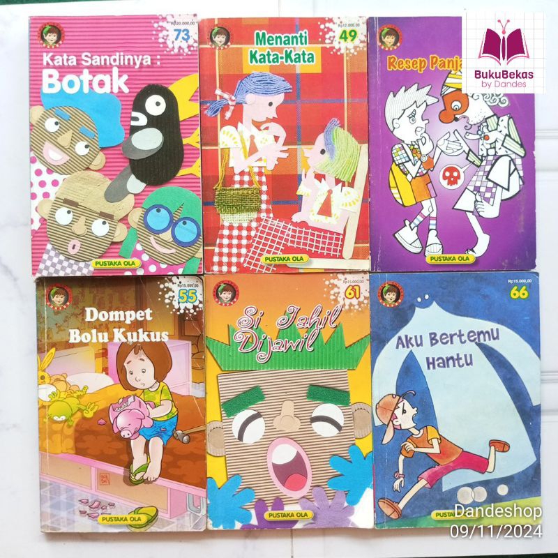 Kumpulan Cerpen Pustaka Ola Bobo - Kumcer Cerita Pendek