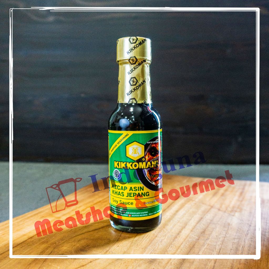 

Kikkoman Soy Sauce Kecap Asin 150ml