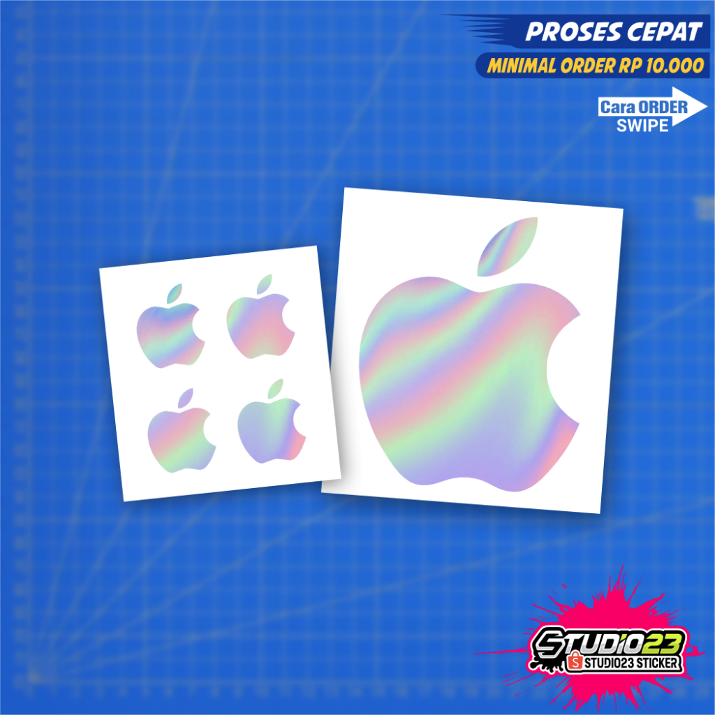 

Stiker Apple iPhone Cutting Sticker