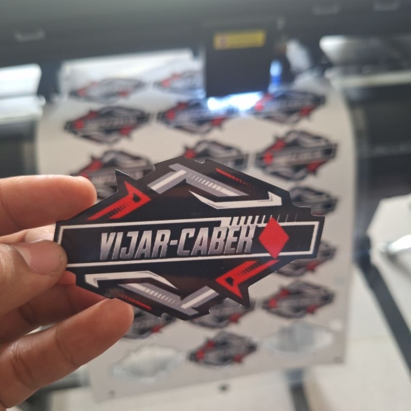 

cetak sticker custom 100 pcs