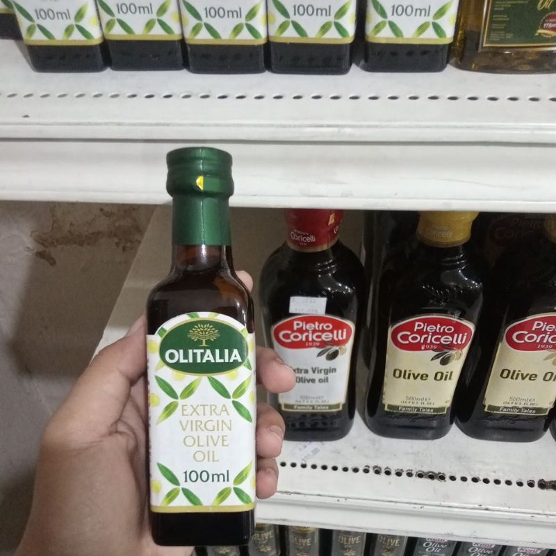 

Minyak Zaitun Olitalia Extra Virgin Olive Oil 100ml
