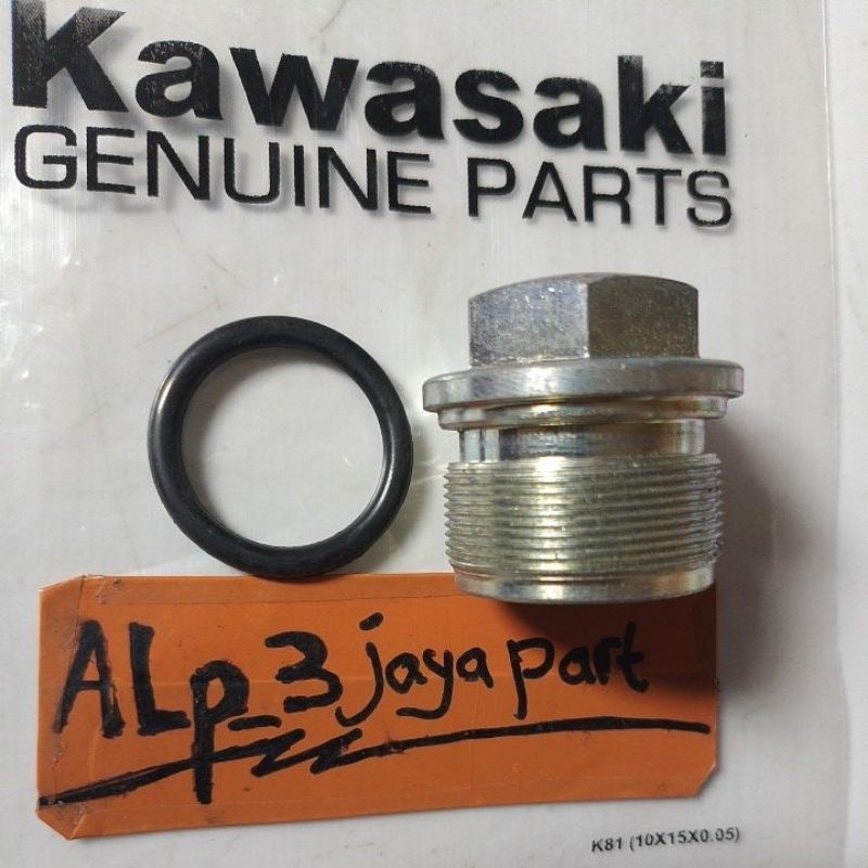 oring baut tutup as Shok becker depan Kawasaki KLX tele KLX S KLX G KLX L ori