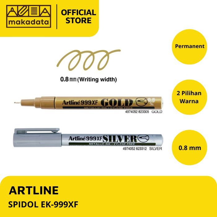 

SPIDOL PERMANENT / SPIDOL ARTLINE EK-999XF (1 PCS) MURAH