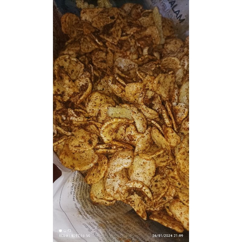 

krupuk seblak kering