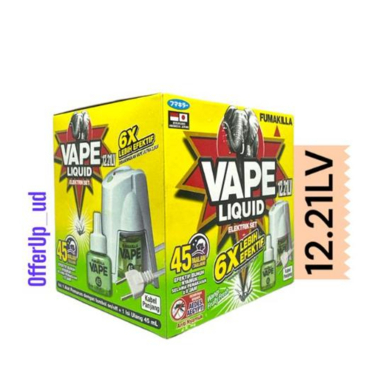 Fumakilla Vape Obat Nyamuk Liquid Electric 1Set 12,21LV