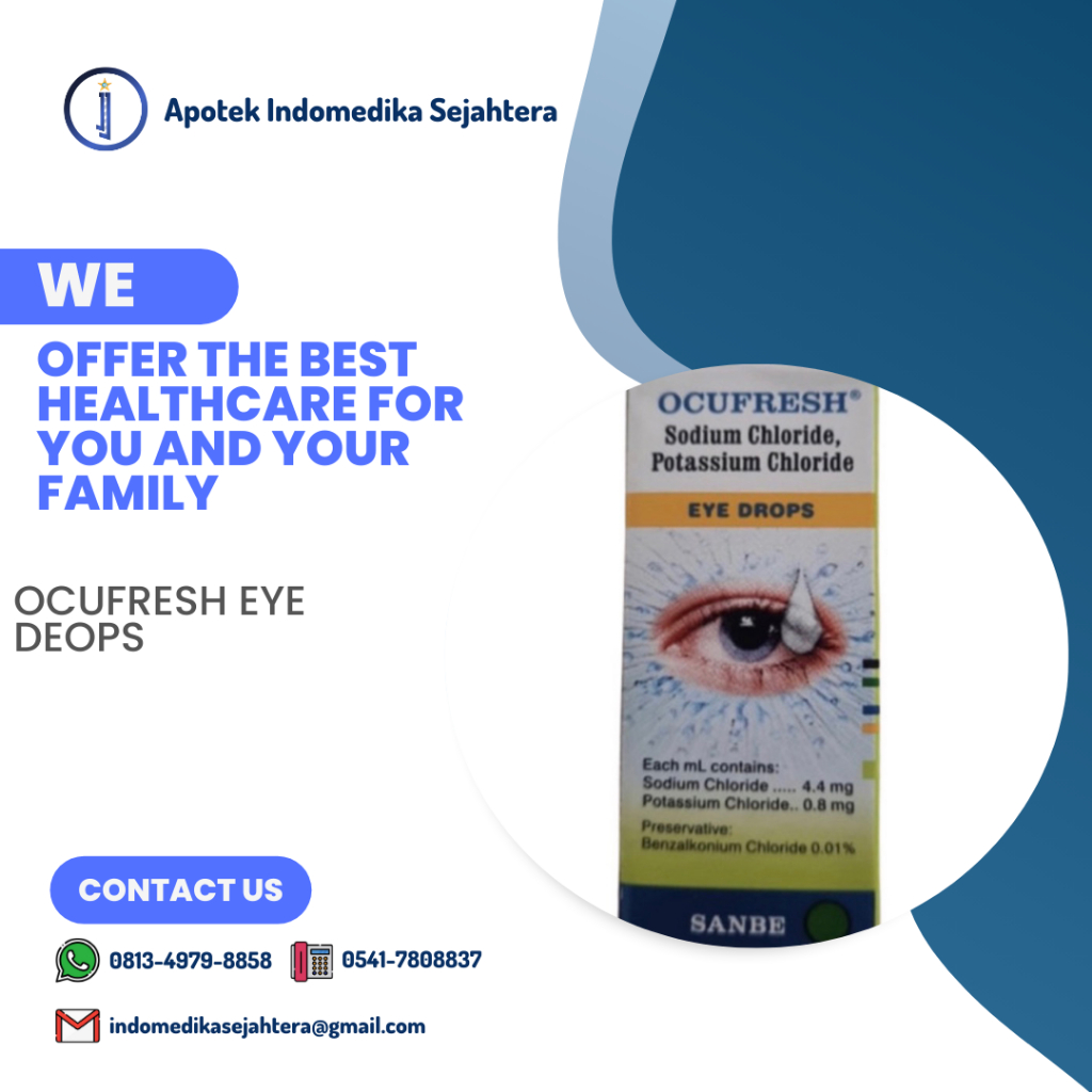 OCUFRESH EYE DROPS/ TETES MATA