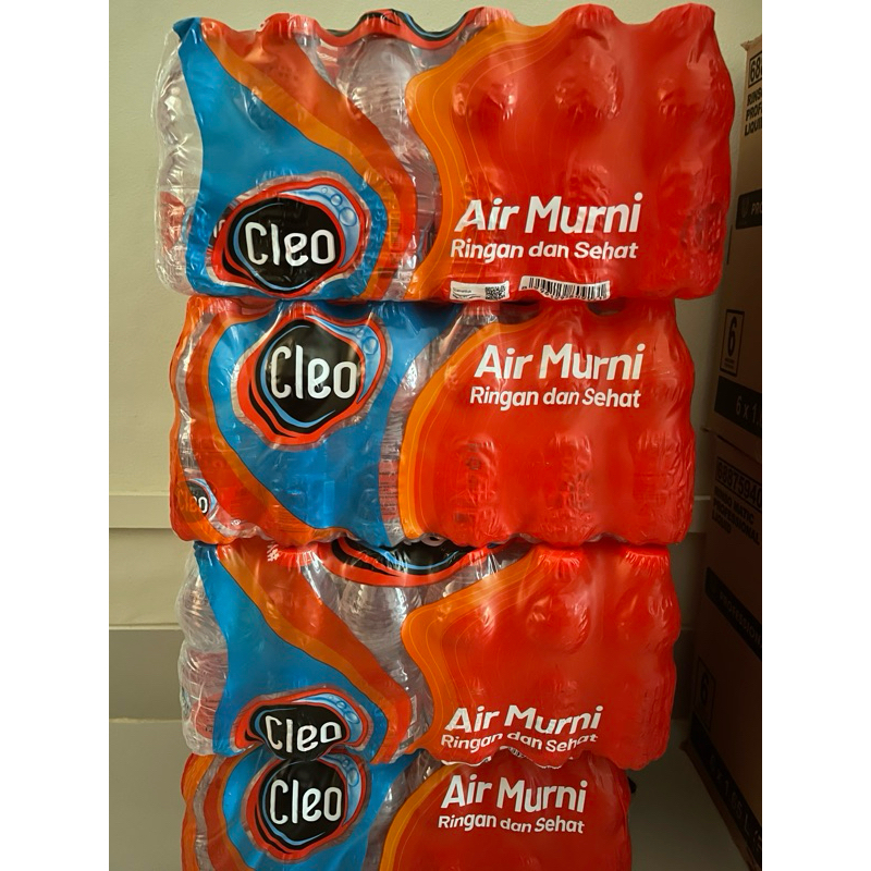 

Cleo Air Mineral 220 ml 1 Krat Isi 24 Botol