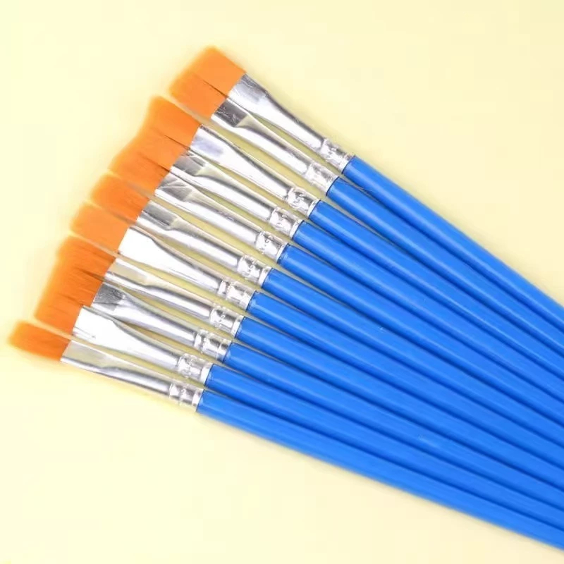 

Kuas Lukis - Pegangan Biru, Bristle Oranye - Satuan