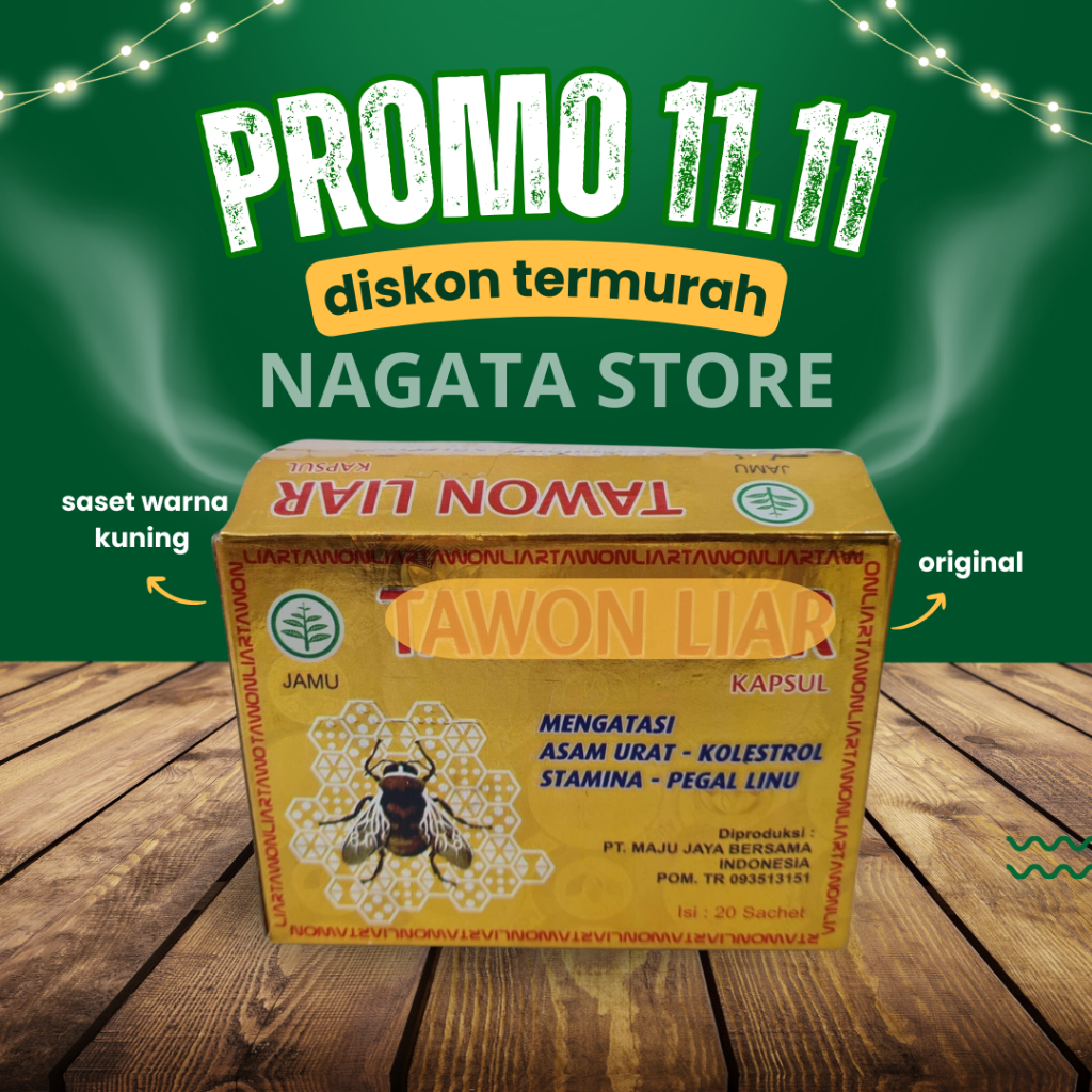 

TERLARIS TawOn Kun!ng gold (Liar) herbal alami asam urat