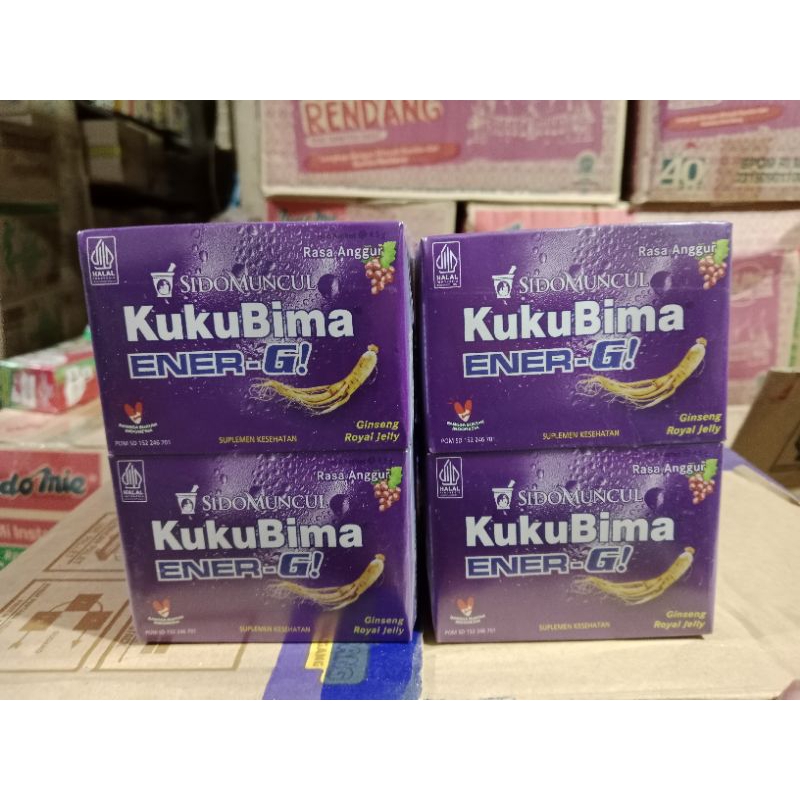 

Kuku bima anggur 1 box isi 6 sachet kukubima