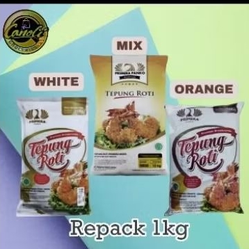 

PRIMERA PANKO TEPUNG ROTI 1kg / BREAD CRUMB MIX / WHITE / ORANGE / Tepung Panir 1kg