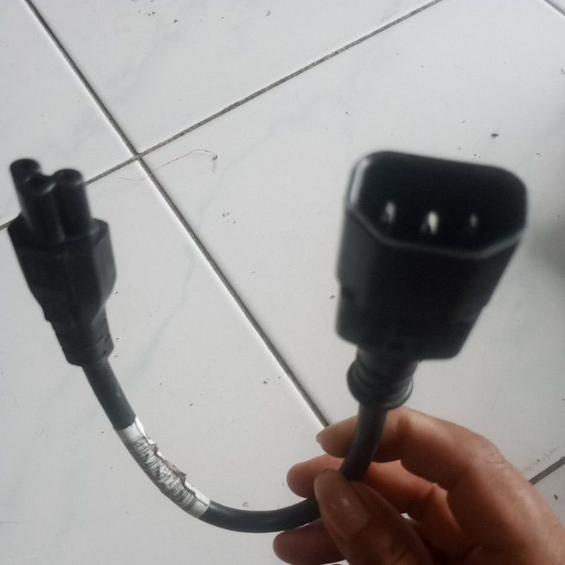 kabel konverter ups c14 to c5 notebook