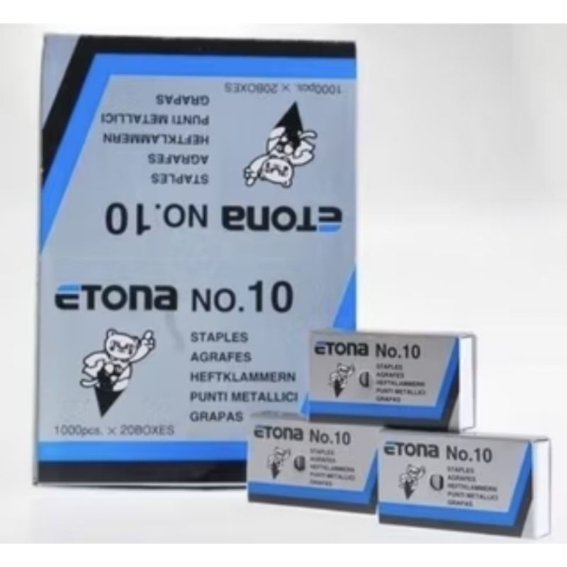 

ISI STAPLES ETONA NO.10 (KECIL)/ISI STAPLES ETONA NO.3 (BESAR)
