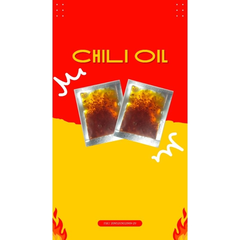 

Chili oil 10gram