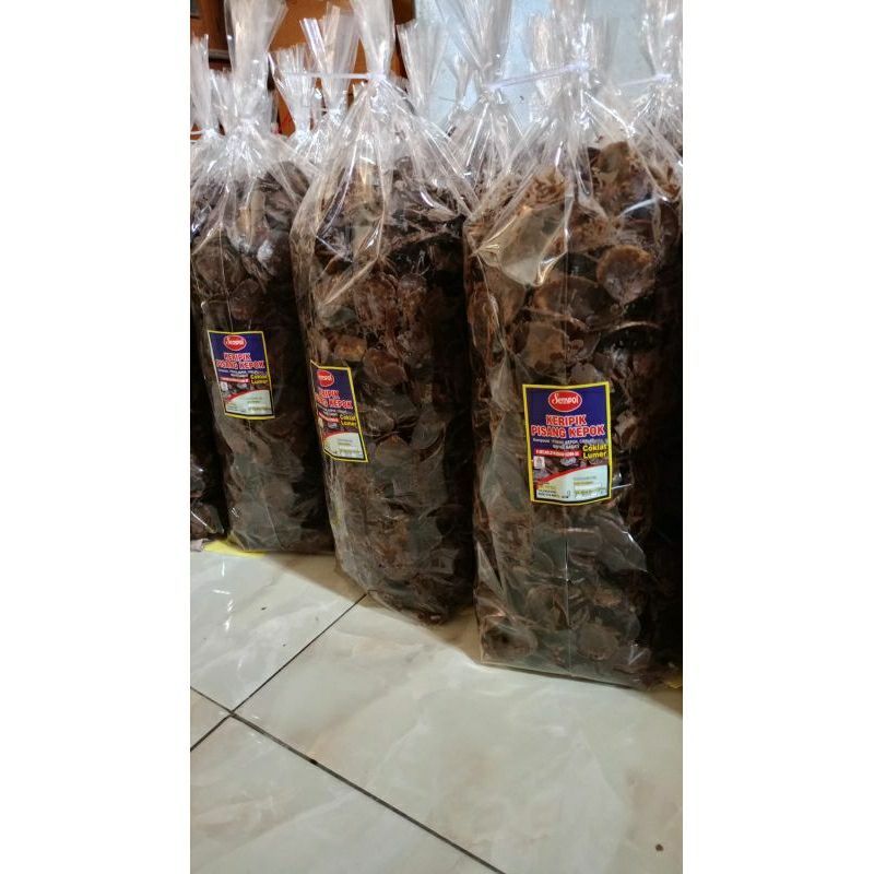 

Keripik Pisang Kepok Coklat Lumer 250gr/500gr/1kg