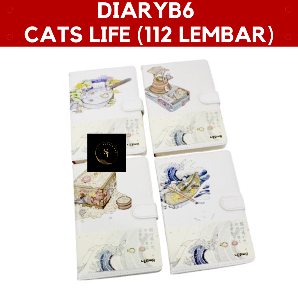 

Buku Tulis Diary B6 CATS LIFE