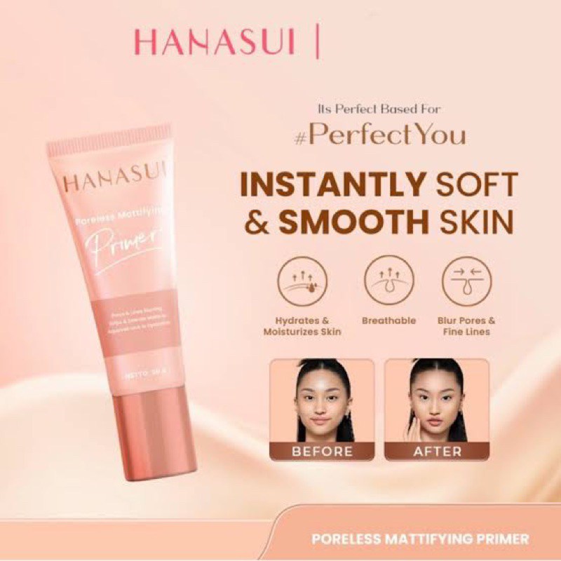 hanasui poreless mattifying primer makeup - hanasui primer makeup - hanasui base primer makeup