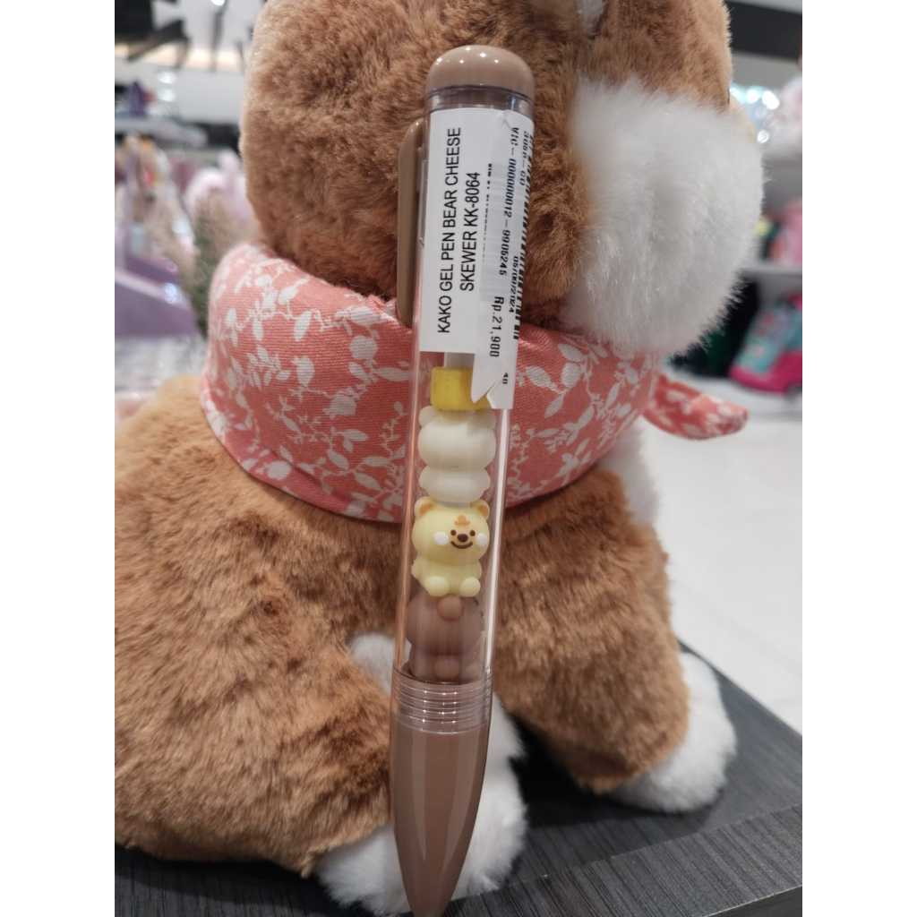 

Gramedia World BSD - Kako Gel Pen Bear Cheese Skewer Kk-8064