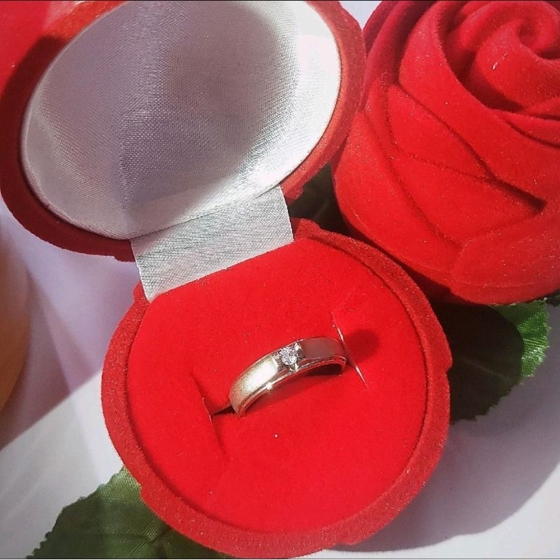 Cincin Kawin Perak (Pasangan / Couple) Elegan Anti Karat dan Berkualitas Tinggi