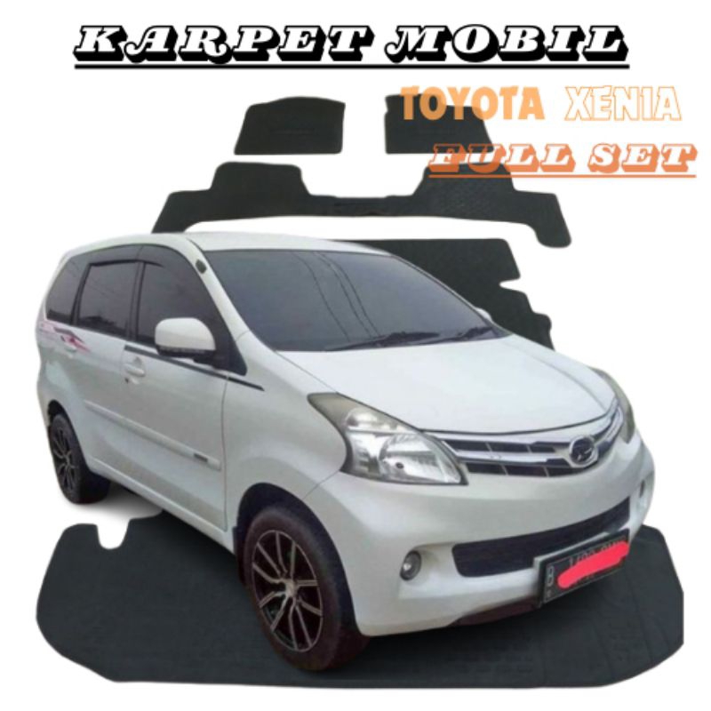 Karpet karet matras mobil Xenia 2012 2013 2014 Karpet Karet matras Xenia 2014 Karpet All New XeniA