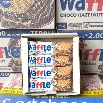 

waffle choco hazelnut 1box isi 12bks