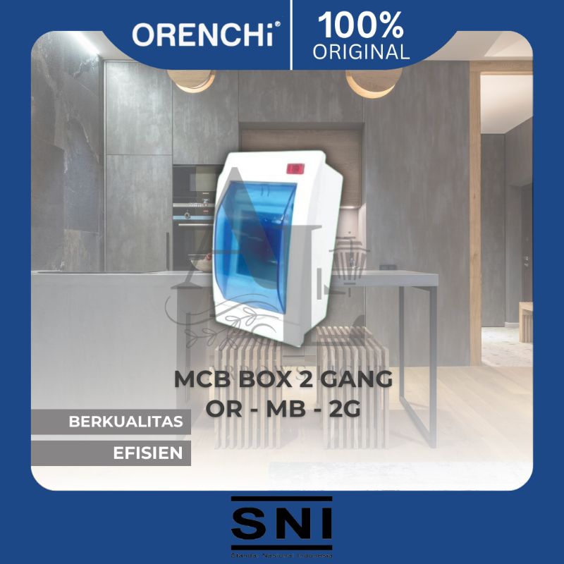 MCB BOX Orenchi Box MCB 2 Gang - Alat Listrik-Kualitas Terbaik