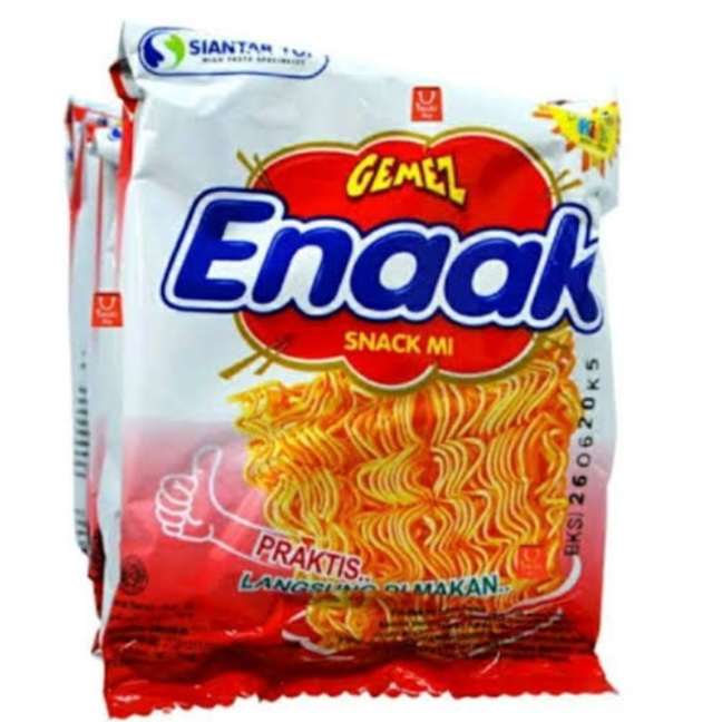 

Mie gemez enaak (10pcs x 17gr ) Cemilan enak dan murah