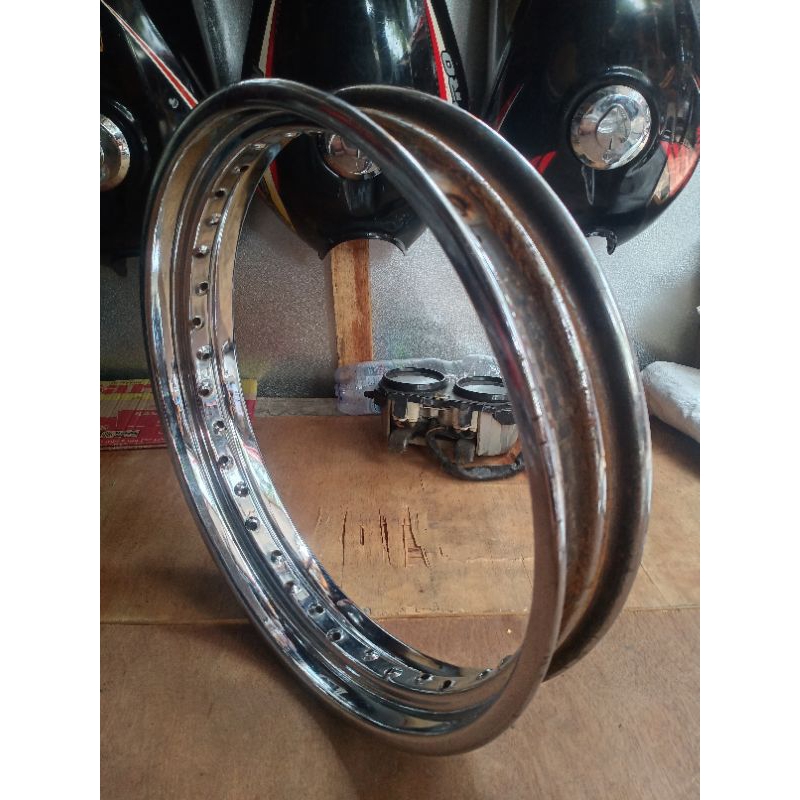 VELG BESI DID RING 17 UKURAN 250 ORIGINAL LEPASAN MOTOR
