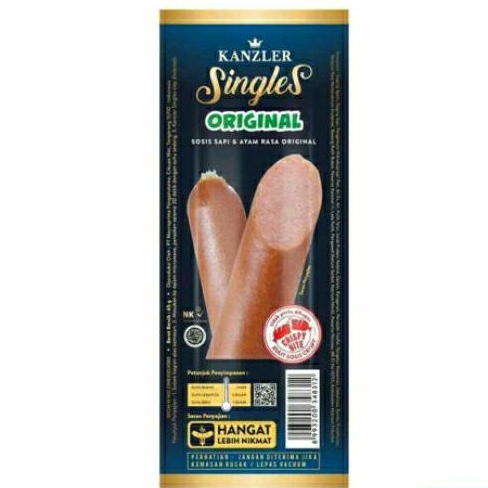 

Kanzler Singles Sosis Original 60g