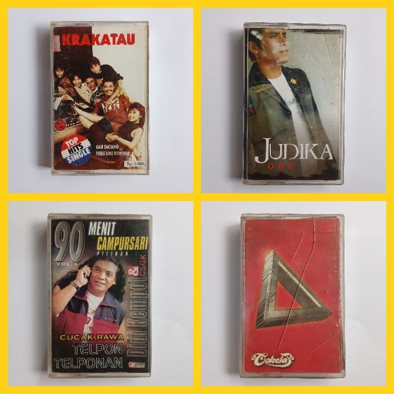 KASET PITA Bekas Murah Original || Indonesia || Krakatau, Judika, Didi Kempot, Cokelat