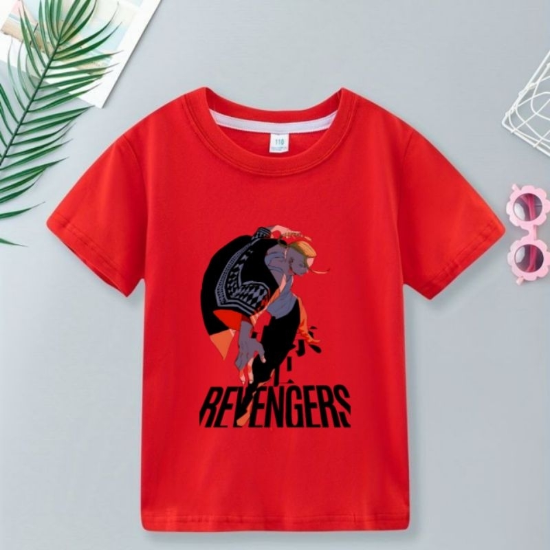 Kaos Anak Tokyo Revenger Draken Unisex Baju Anime Tokyo Manji