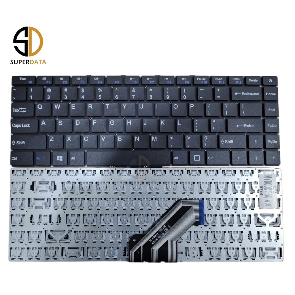 Keyboard AXIOO Mybook Pro A14 / P414 - Hitam