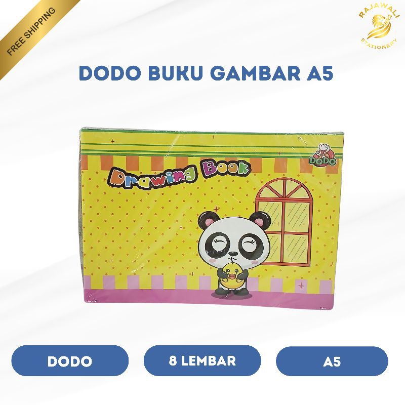

Dodo Buku Gambar A5 | 8 Lembar | 1 Pack (25)