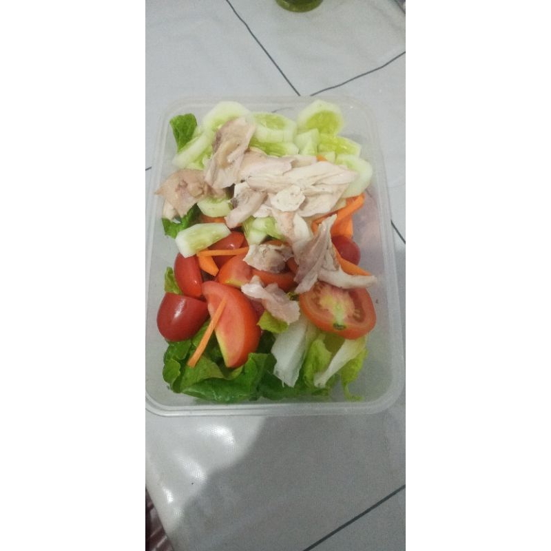 

saalad sayur /salad sehat/salad iceberg/salad ayam/salad diet