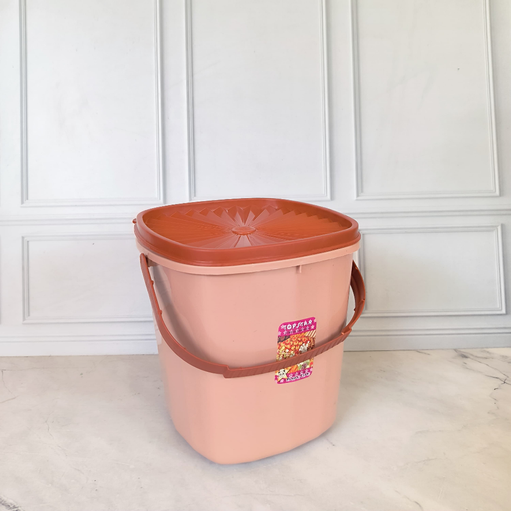 Toples Hampers serbaguna / Toples kue / Toples Kurma Plastik Pp 5 dengan gagang Hadiah