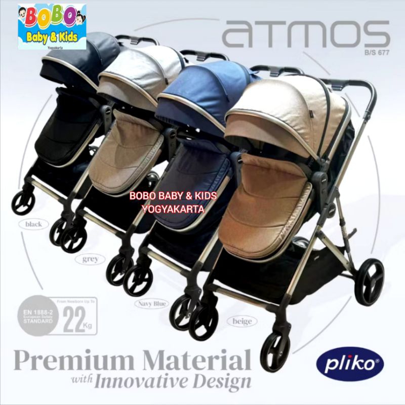 Stroller Baby Reversible Kereta Dorong Bayi Dua Arah Stroller Bayi  Hadap Depan Belakang Kereta Doro