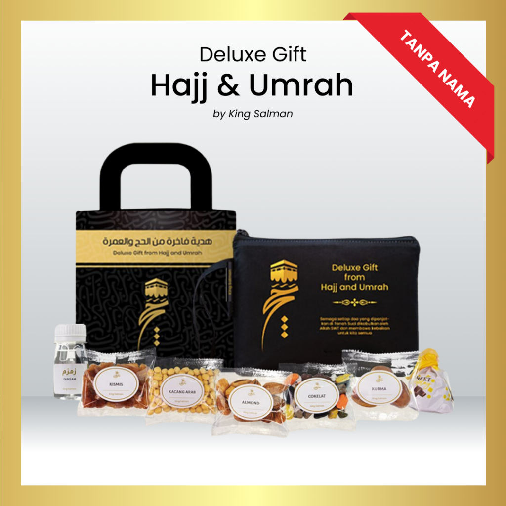 

PAKET SAMPLE 1 SHAFA & 1 MARWAH - VARIAN BLACK | OLEH-OLEH UMROH & HAJI PREMIUM | King Salman Gift