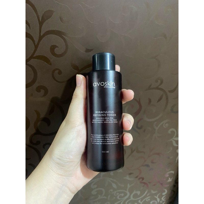 Preloved Avoskin AHA BHA toner