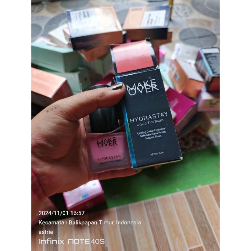 makeover liquid blush