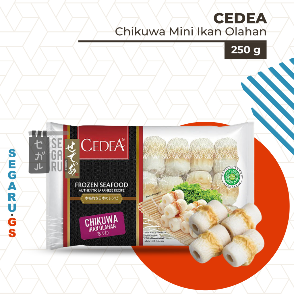 

Cedea Chikuwa Mini Ikan Olahan