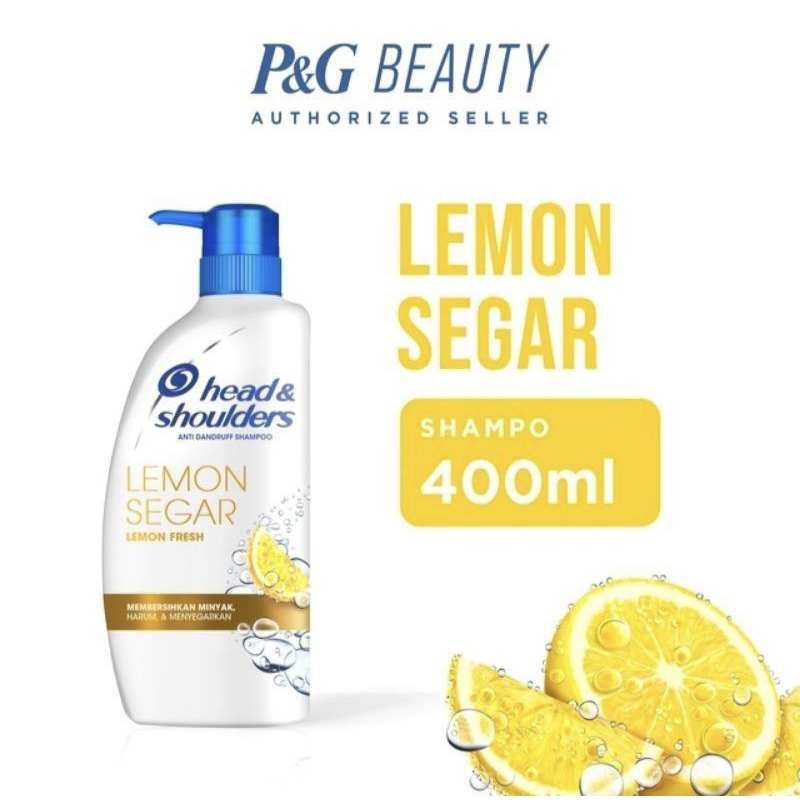 SHAMPO HEAD AND SHOULDERS LEMON FRESH 400ML
