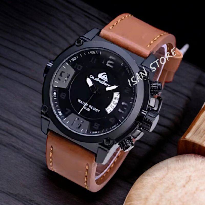 PROMO JAM TANGAN KULIT PRIA DEWASA TERBARU  KUALITAS IMPORT