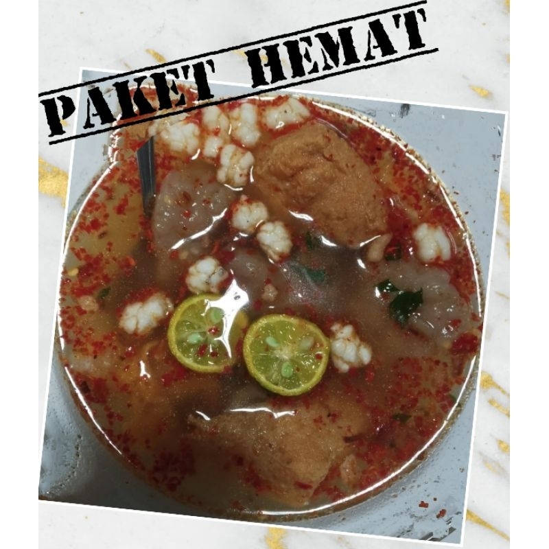 

Baso Aci Urat Paket Hemat Bacirat Asli Bandung Bociwa